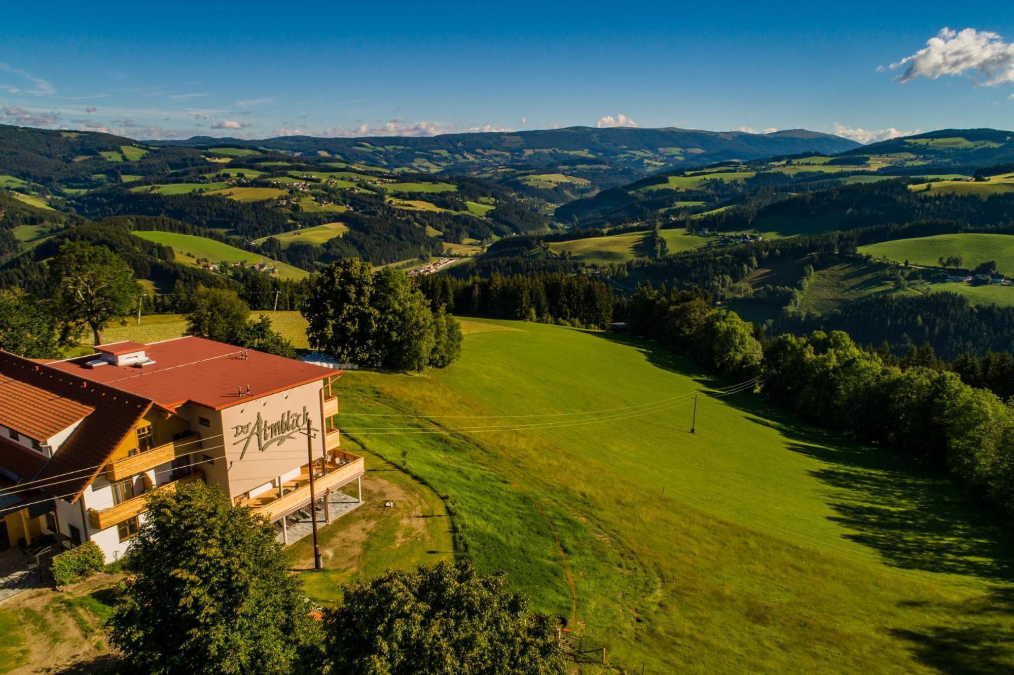 Hotel Der Almblick Strallegg Exteriér fotografie